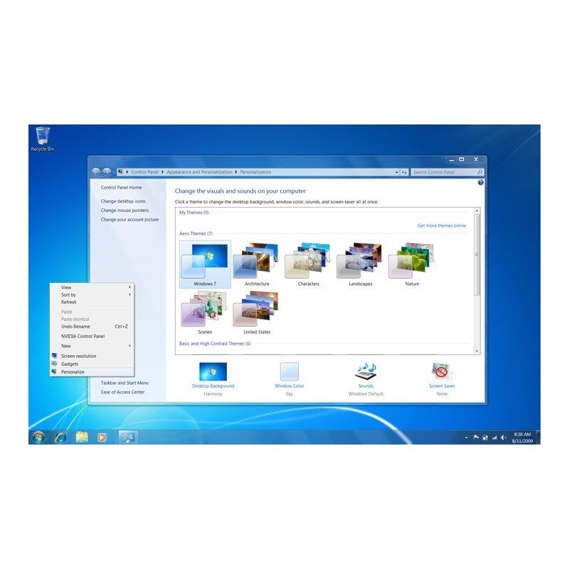Windows 7 Professional 64 Bit Full Version